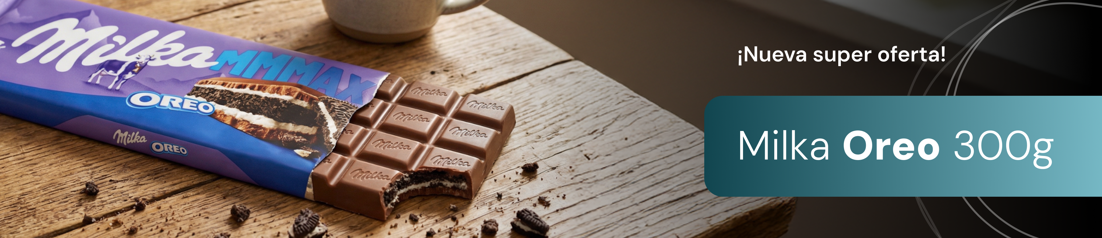 Banner Milka Oreo